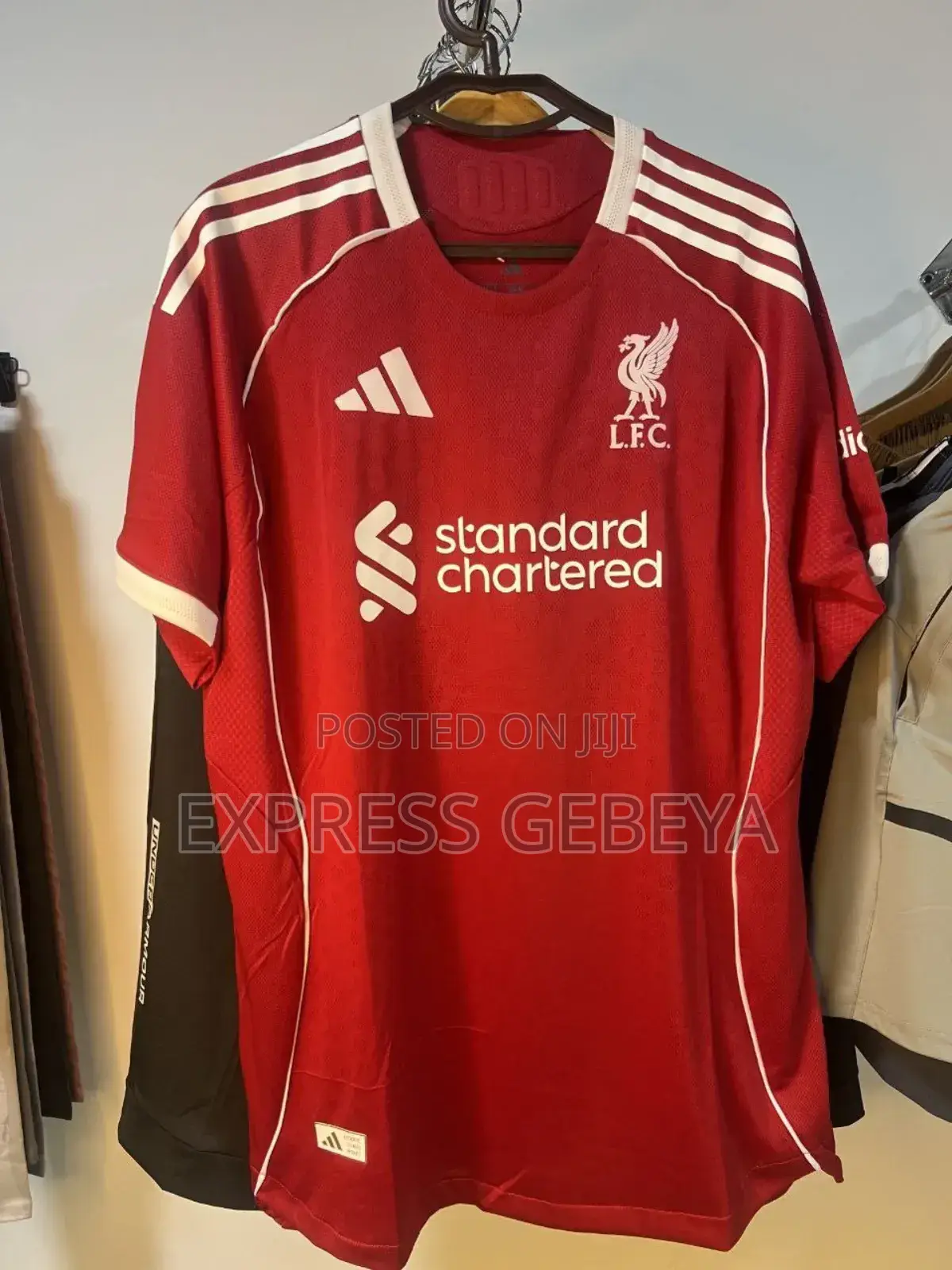 ኦሪጅናል ማሊያ Original Adidas #Liverpool 2025/26 New Season Offical Kits