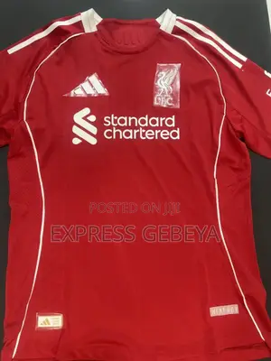 ኦሪጅናል ማሊያ Original Adidas #Liverpool 2025/26 New Season Offical Kits