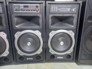 Photo - Max Profetional Sound Speker System