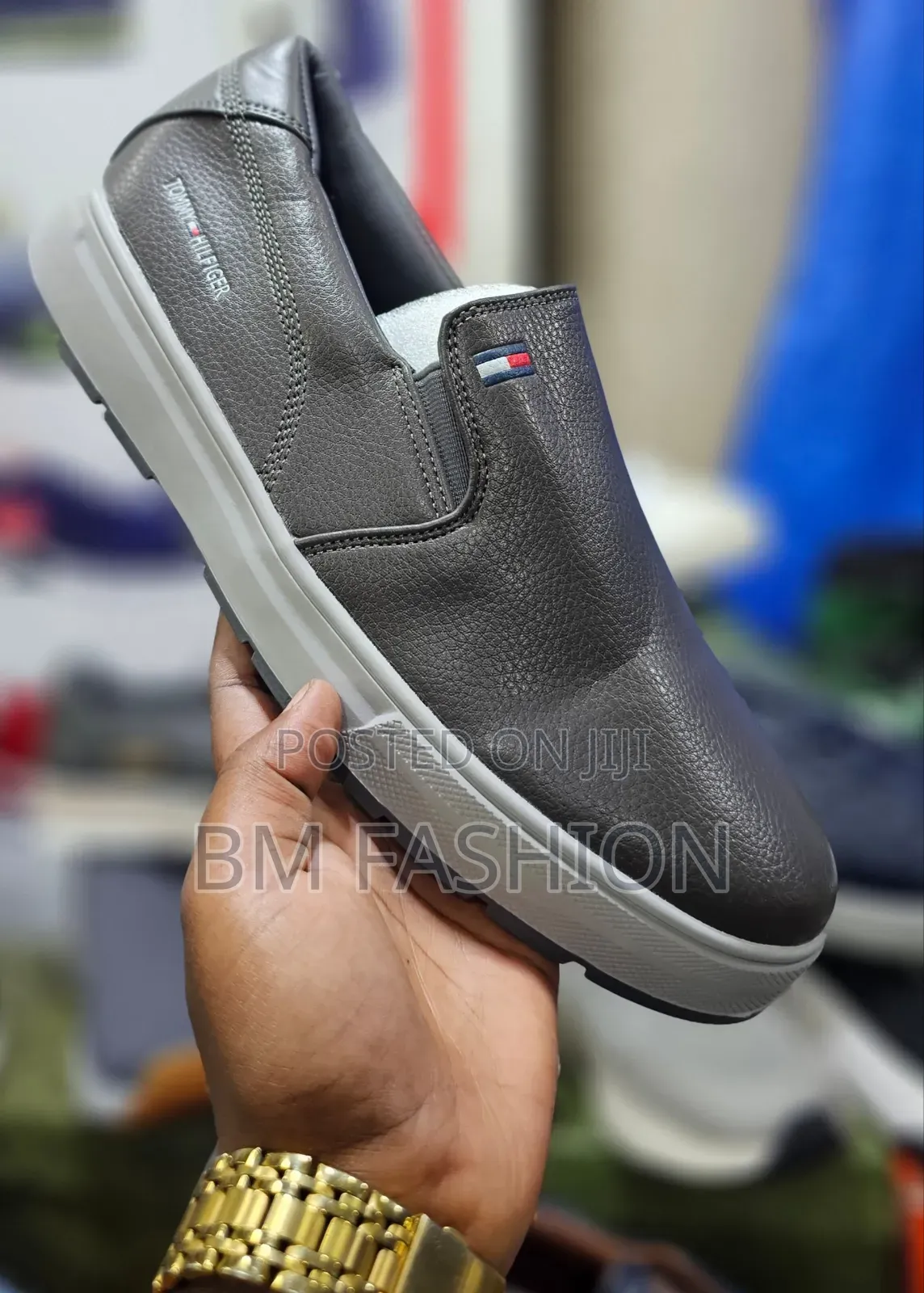 Tommy Hilfiger Men's Flat Sneakers With Free Delivery