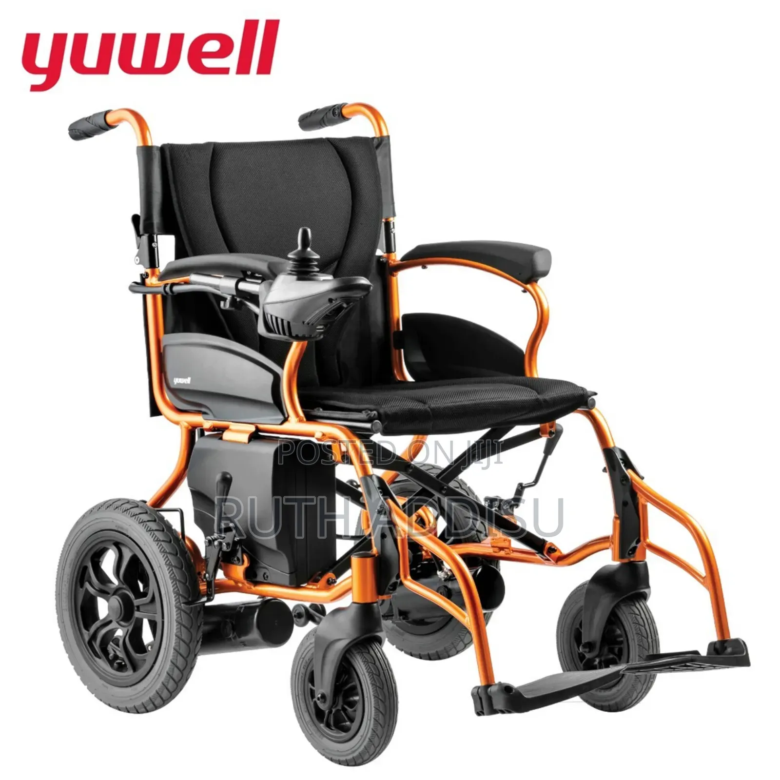 ዩዊል የኤሌክትሪክ ዊልቸር Wheelchair በአንድ ቻርጅ 20ኪ.ሜ የሚጓዝ ባለ ቻርጅ ዊልቸር