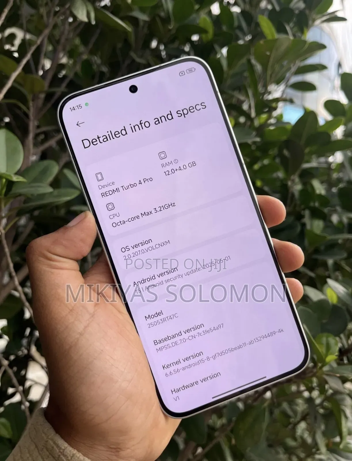 New Xiaomi Redmi Note 14 Pro+ 256 GB White