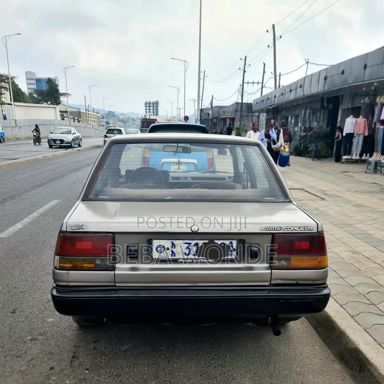 Toyota Corolla 1987 Brown