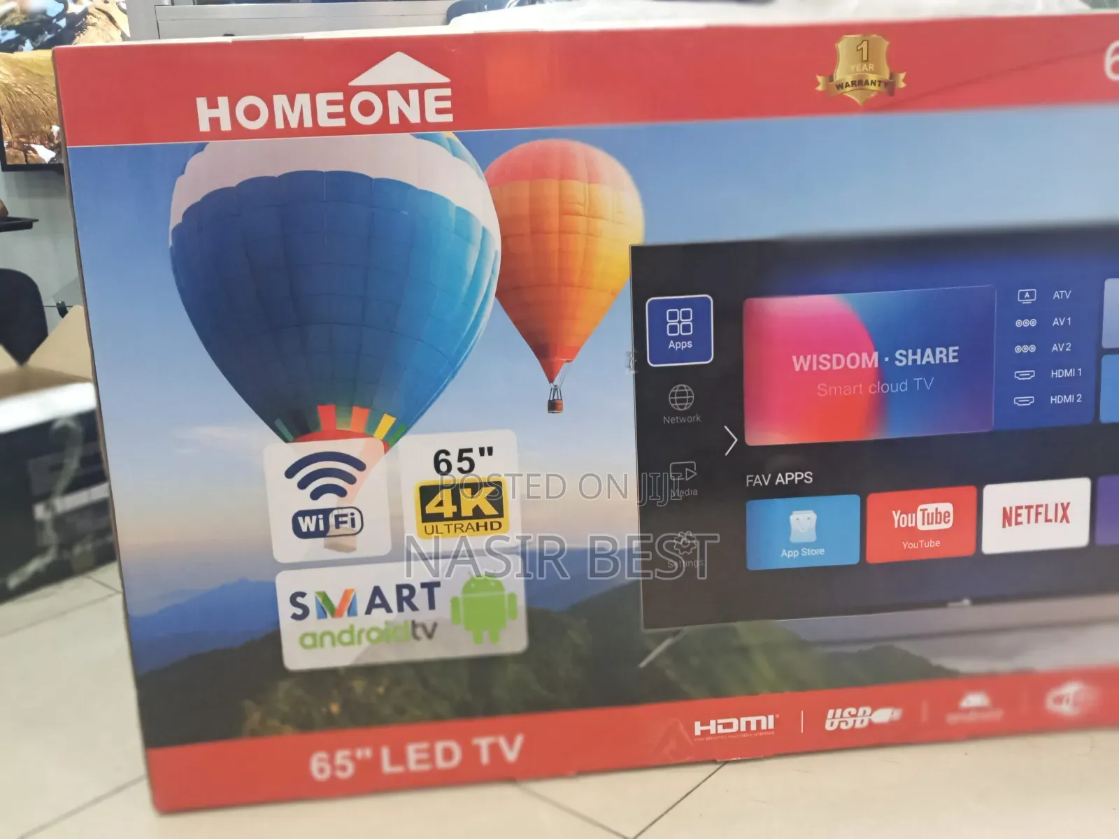 Homeone 65 Inch Tv