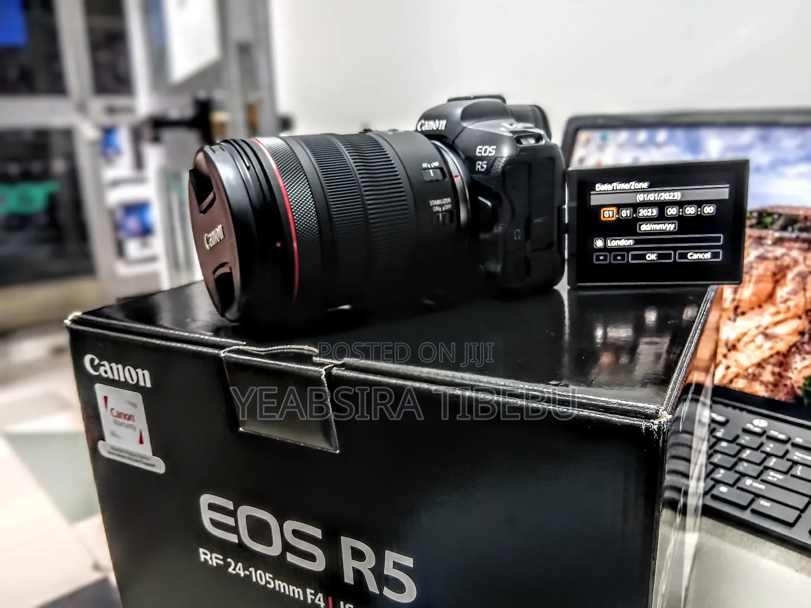 Canon Eos R5 Kit With Rf 24-105mm F/4l Is Usm .