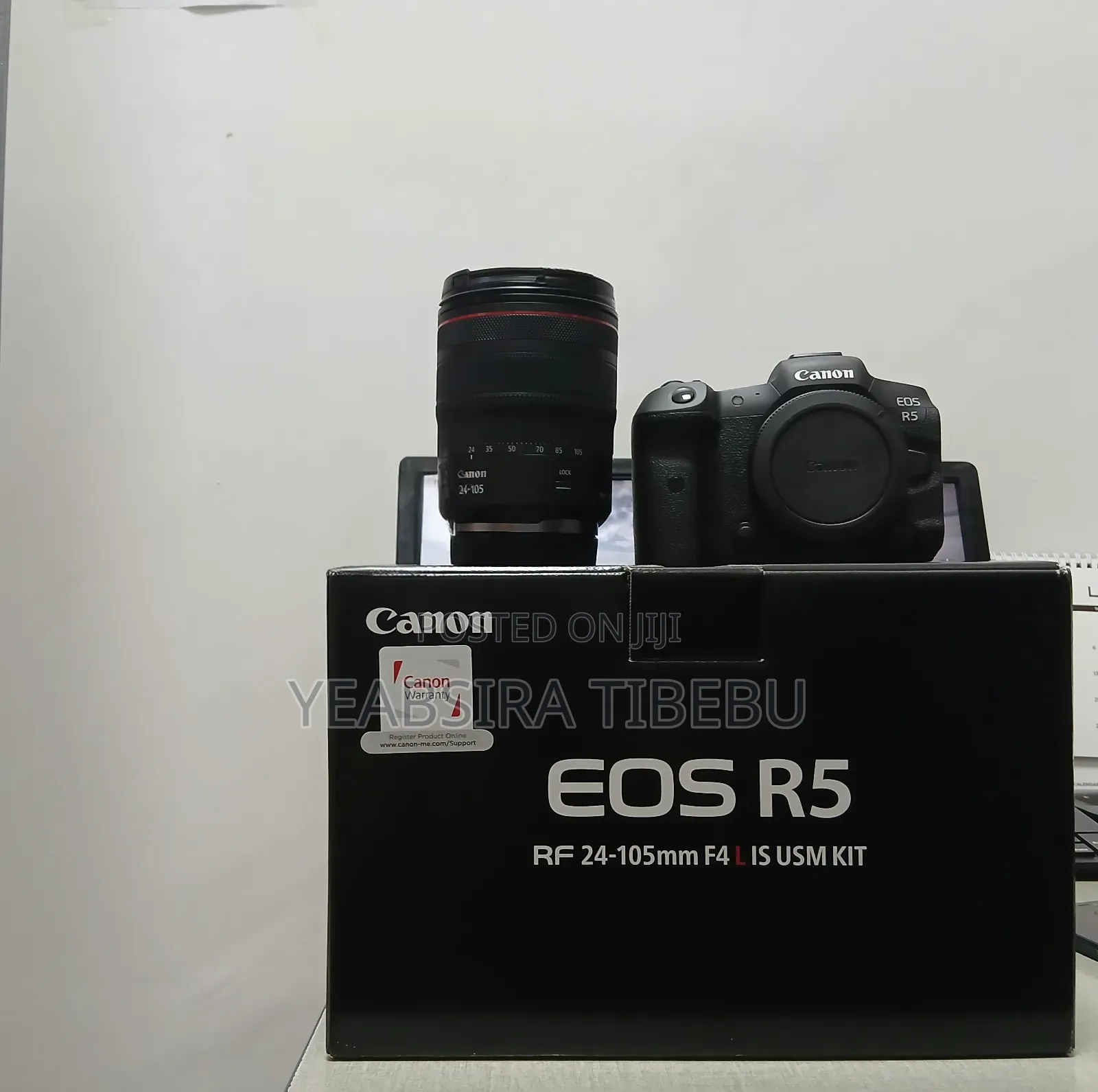 Canon Eos R5 Kit With Rf 24-105mm F/4l Is Usm .