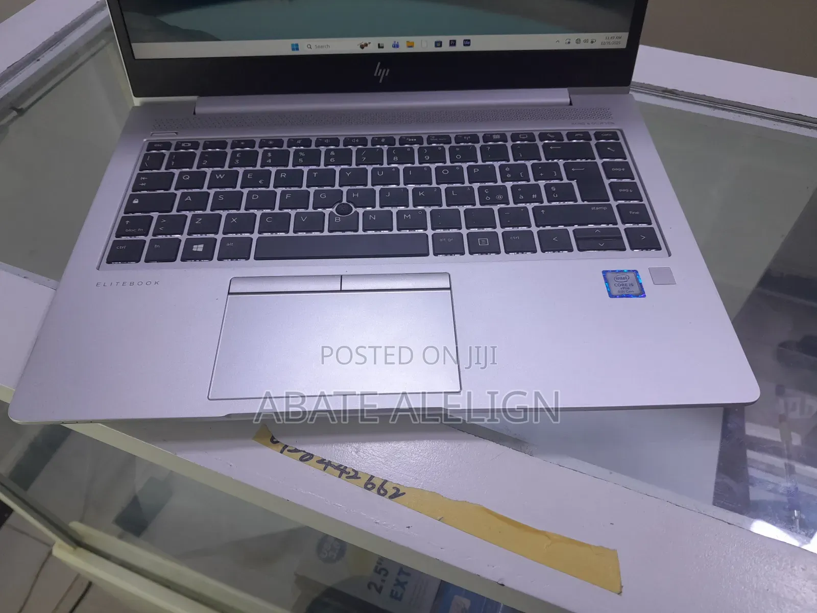 New Laptop HP EliteBook 840 8GB Intel Core I5 SSD 256GB