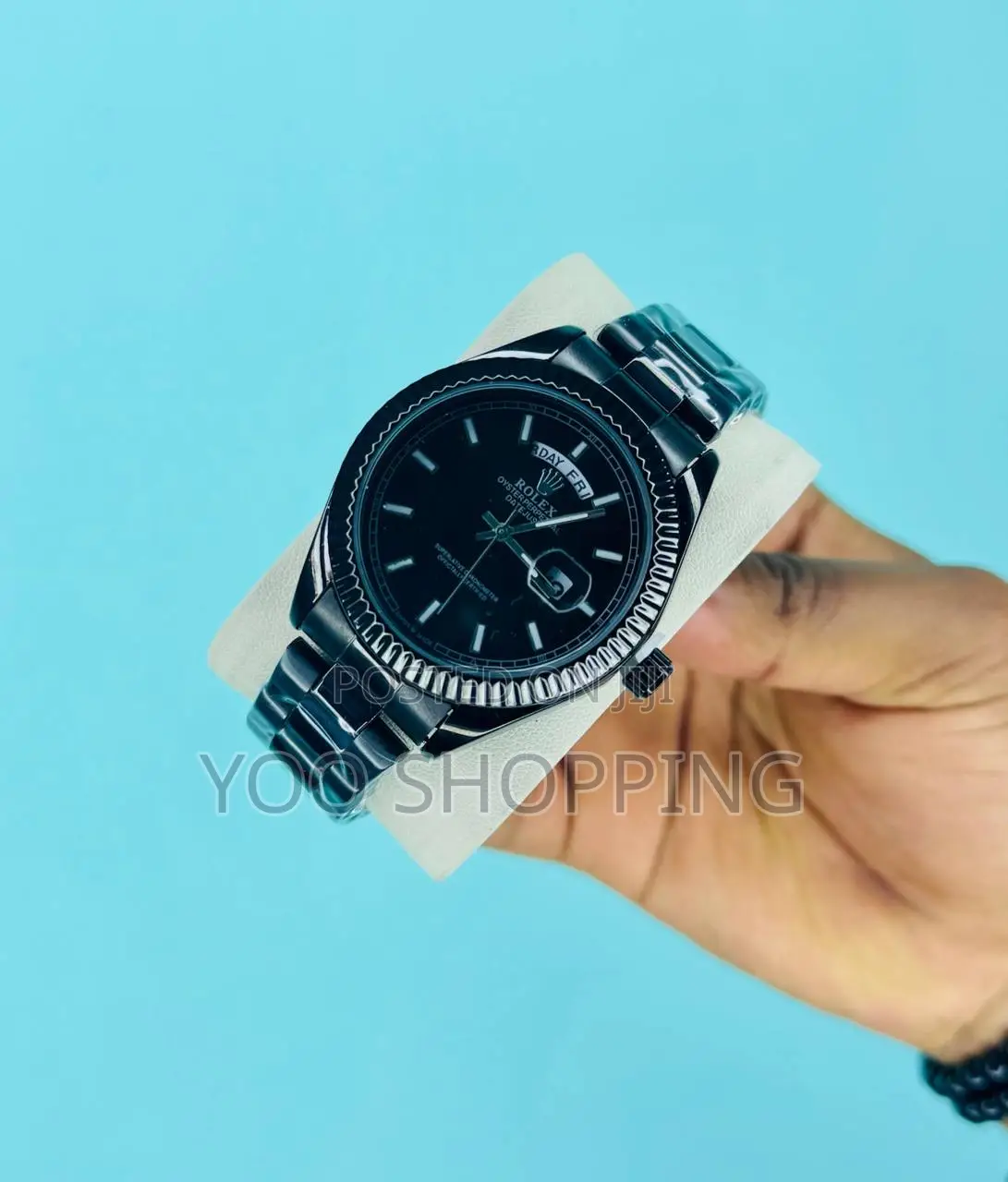 Black Rolex Watch for Men