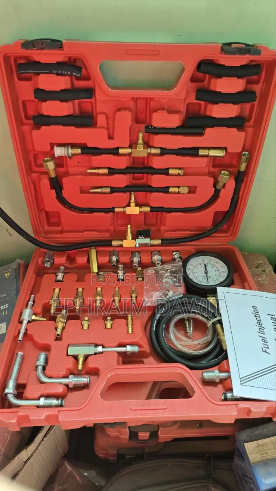 Fuel Injection Pressure Tester Kit