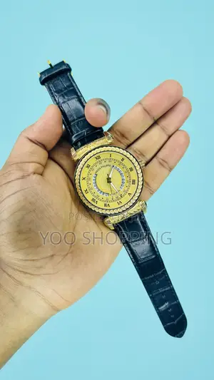 Patek Phillipe Leather Strap Watch for Him