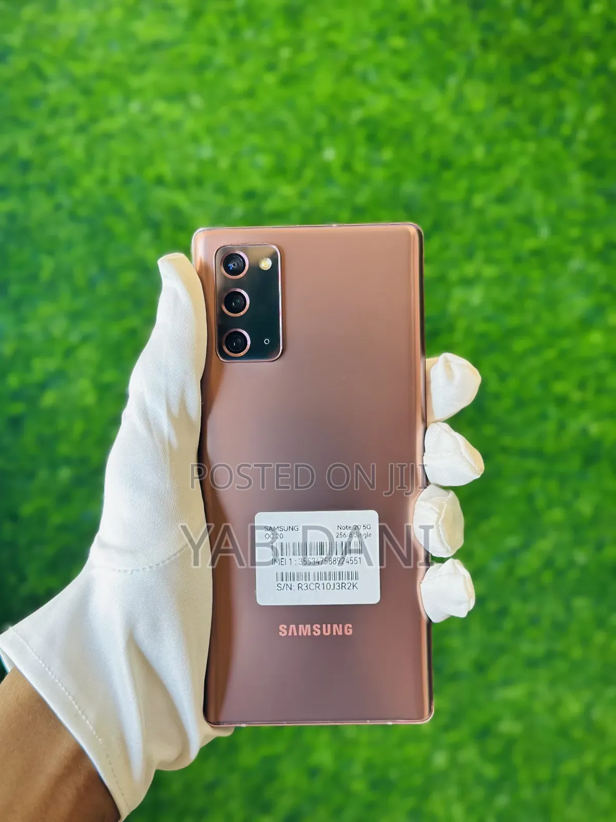 New Samsung Galaxy Note 20 5G 256 GB Bronze