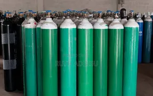 Oxygen Cilinder Tank Brand New With Gauge Best Quality ኦክሲጅን ሲሊንደር