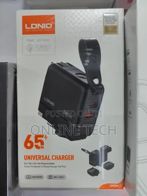 The Ldnio Q2618 Gan 65w Fast Charging Universal Travel Fast Charger