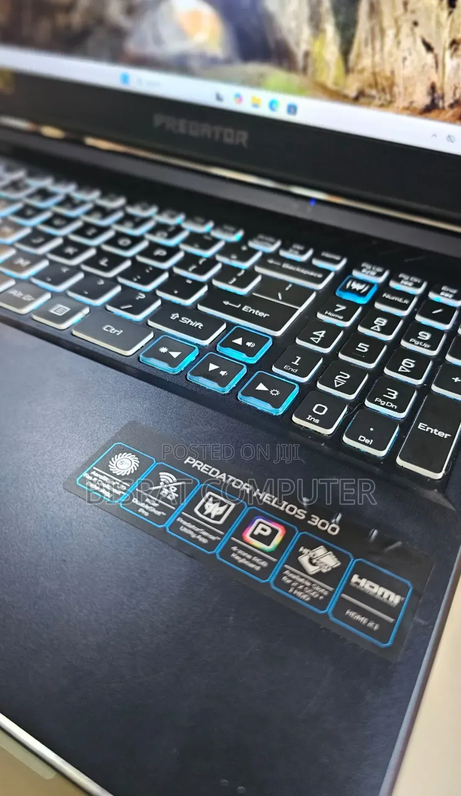 New Laptop Acer Predator Helios 300 16GB Intel Core I7 SSD 512GB