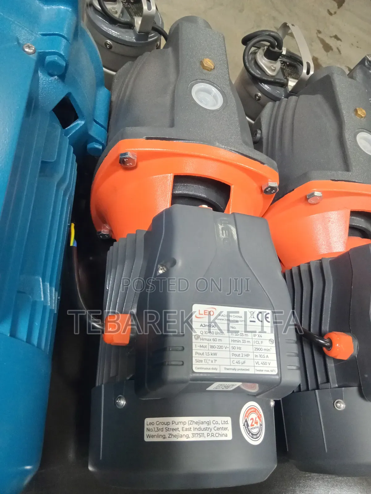 Leo Self Primeing Jet Pump 2.0hp