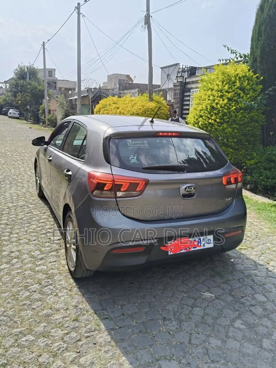 Kia Rio EX Hatchback 2018 Gray
