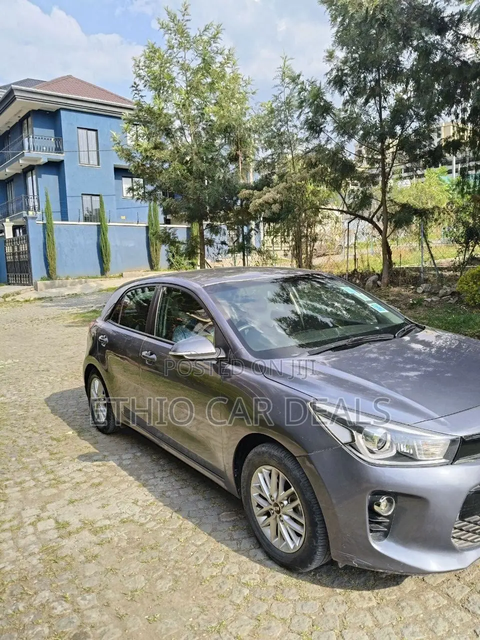 Kia Rio EX Hatchback 2018 Gray