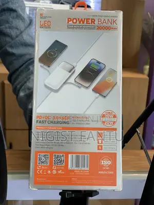 Led Lighting Power Bank 20000 Mah