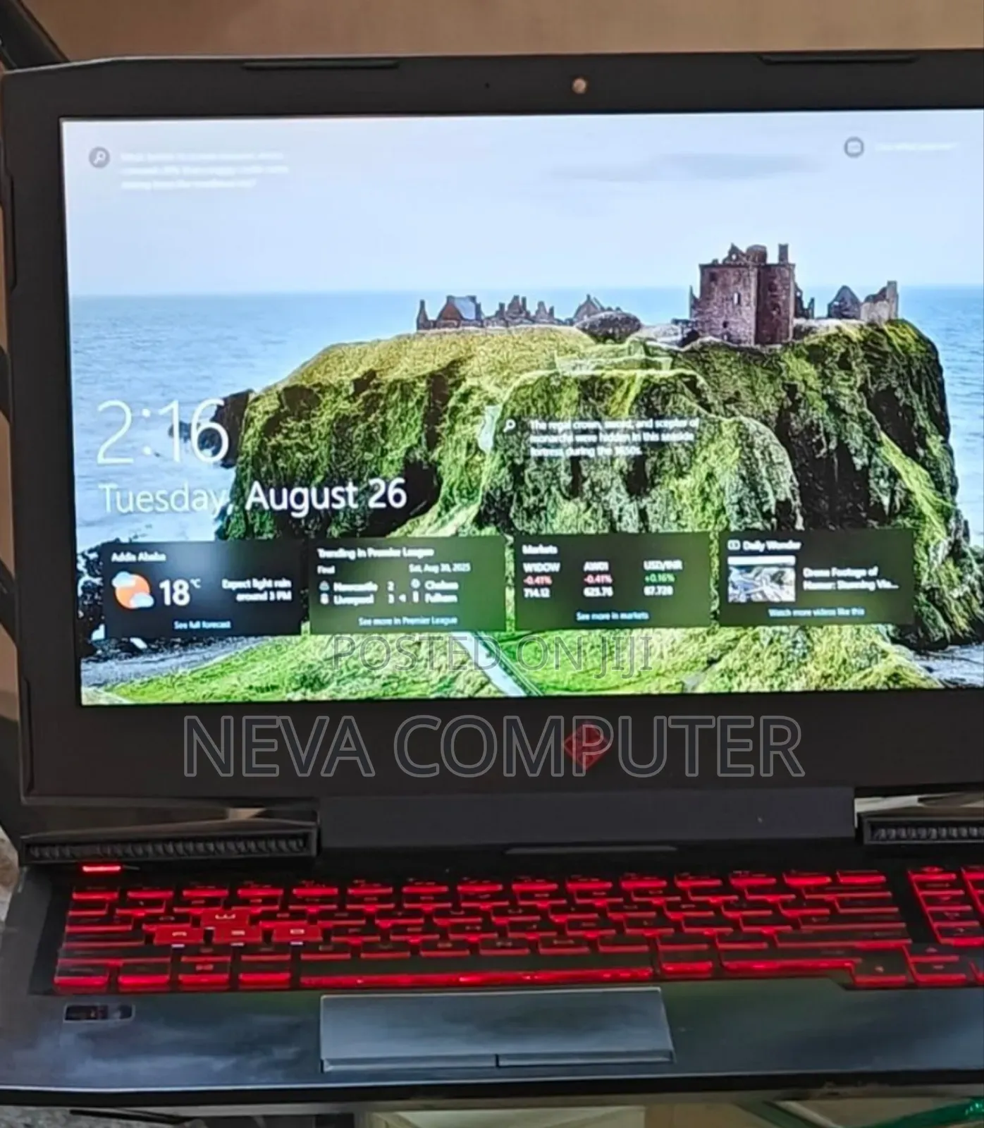 New Laptop HP Omen 15 16GB Intel Core I7 SSD 1T