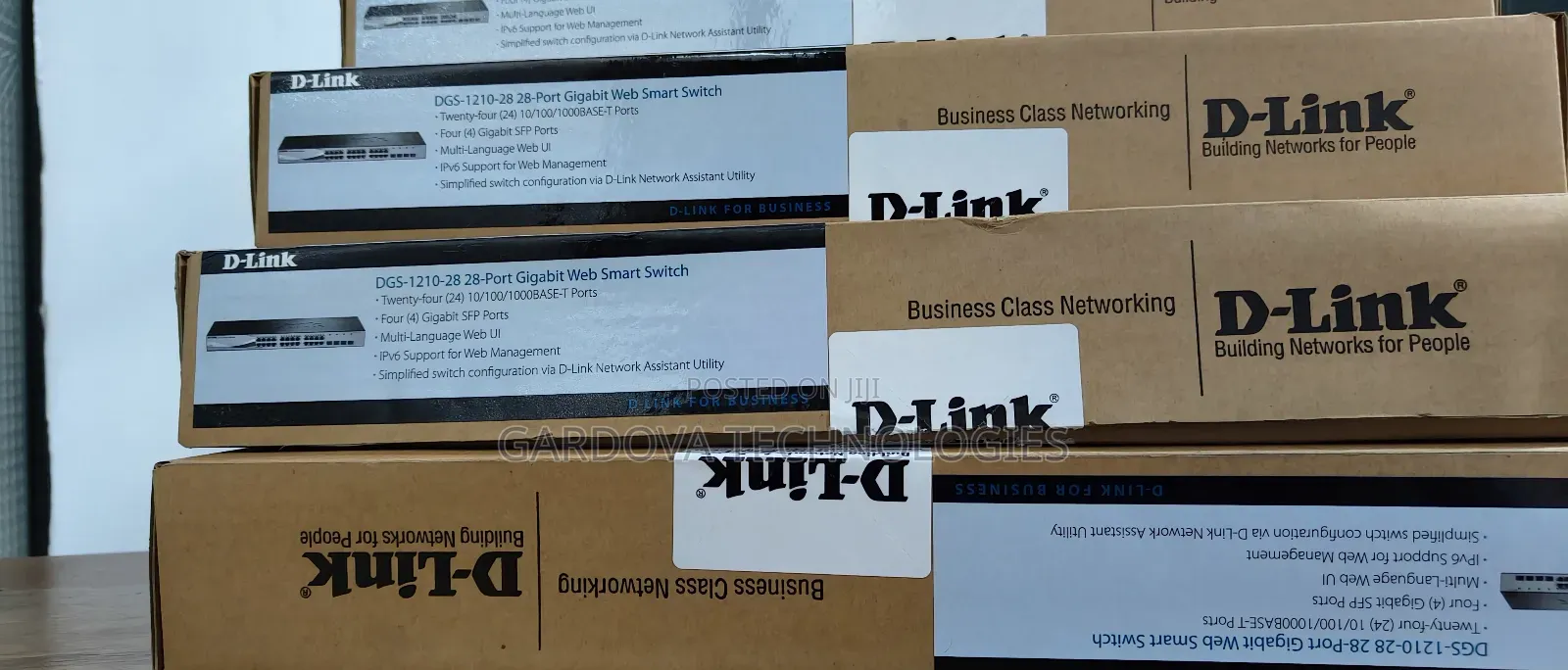 D-Link DGS-1210-28 28-Port Gigabit Web Smart Switch – Original