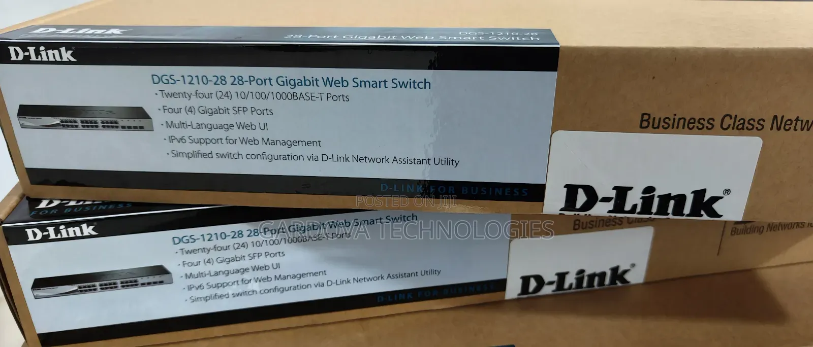 D-Link DGS-1210-28 28-Port Gigabit Web Smart Switch – Original