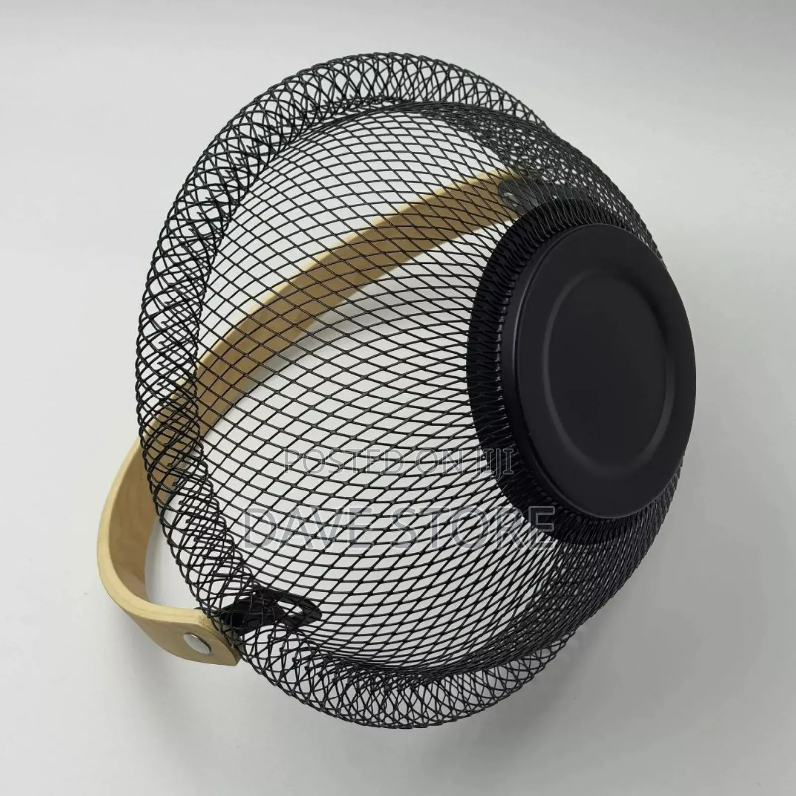 Round Metal Mesh Storage Basket