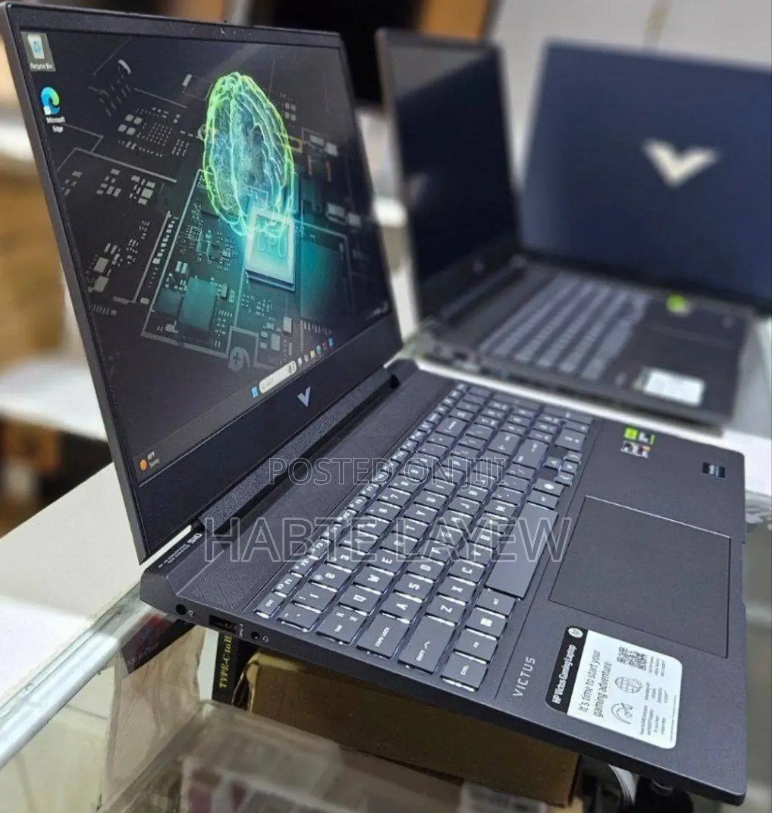 New Laptop HP Victus 15 16GB Intel Core I7 SSD 512GB