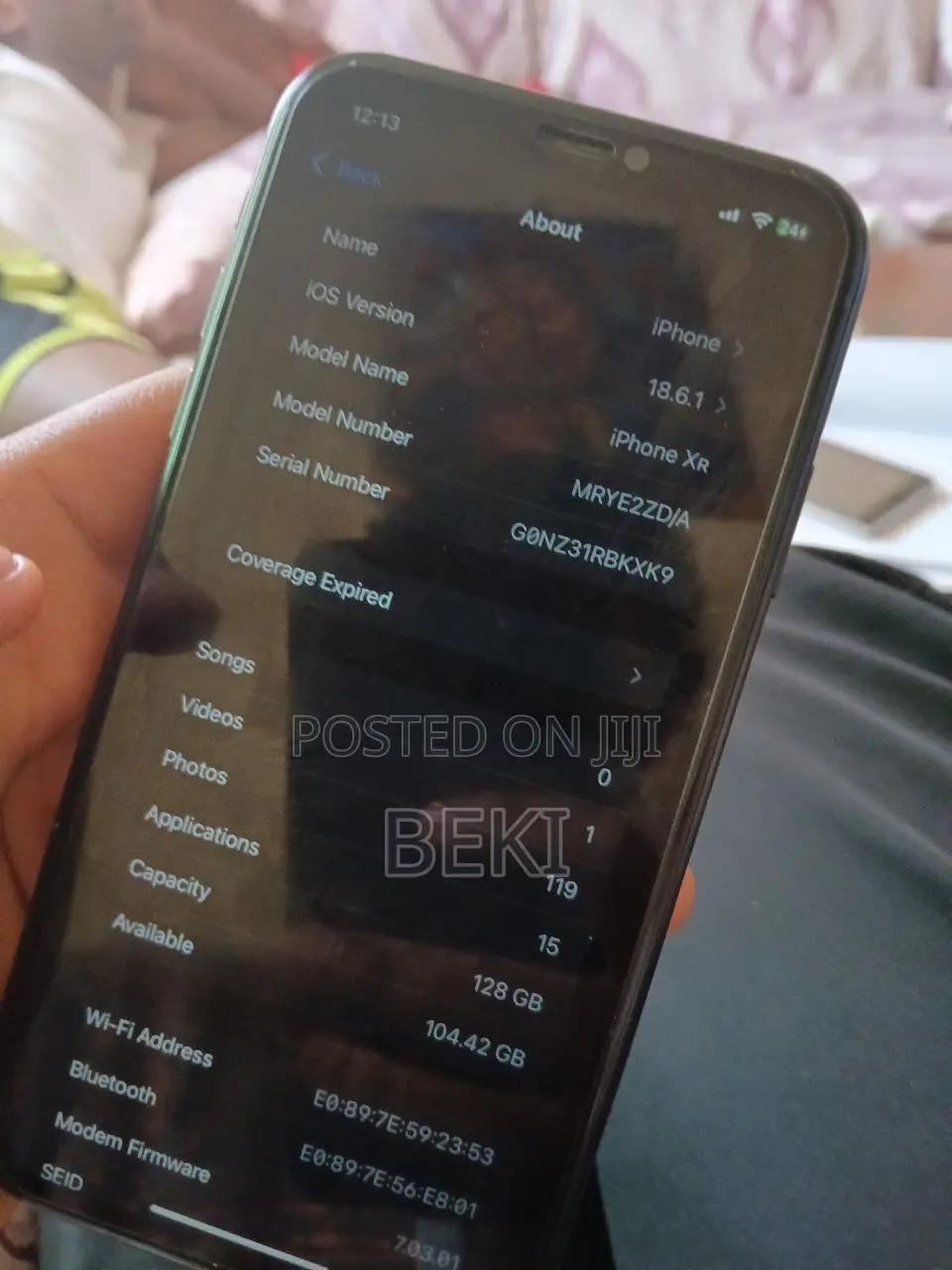 New Apple XR 128 GB Black