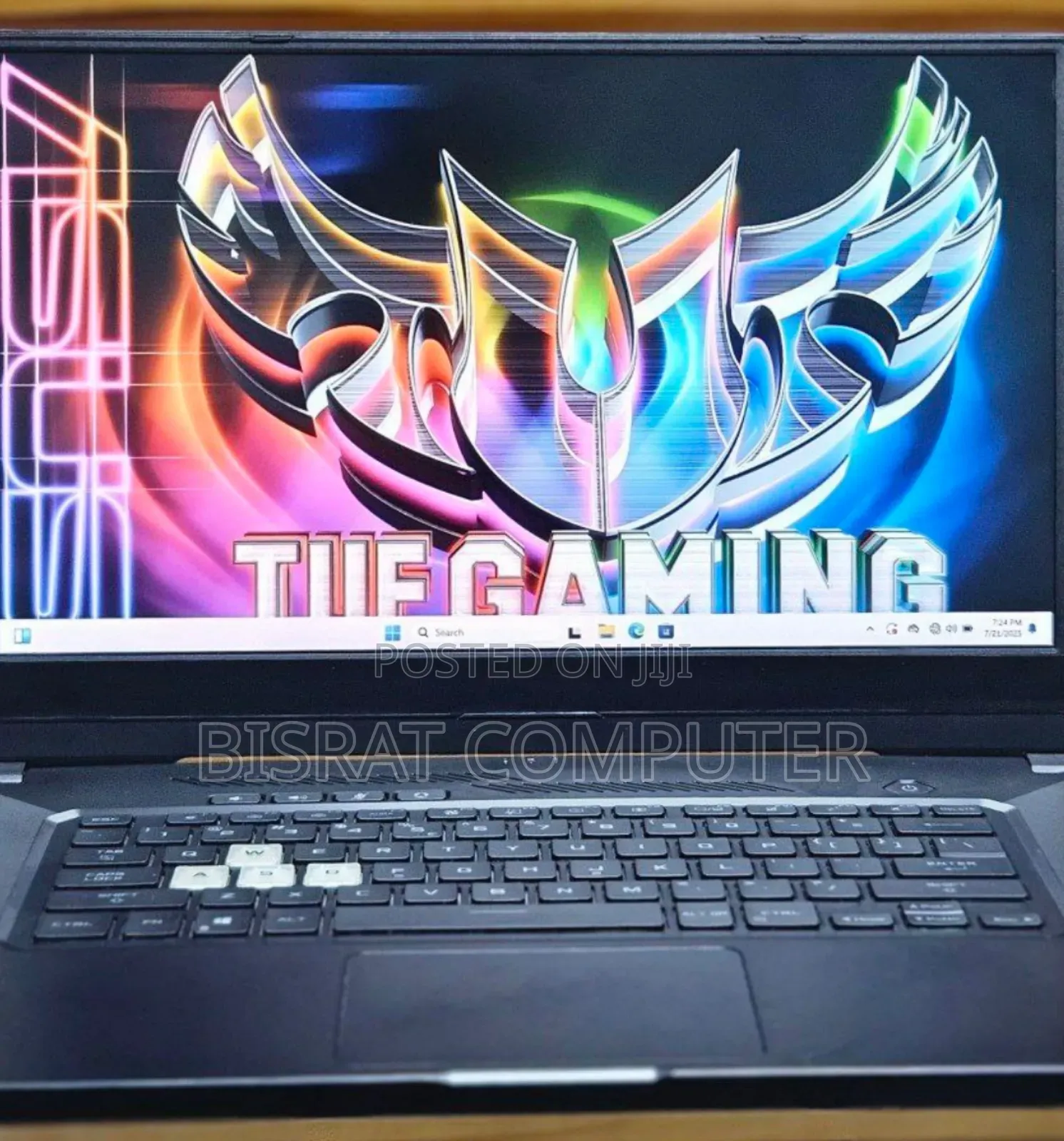 New Laptop Asus TUF Gaming A15 16GB Intel Core I7 SSD 512GB