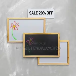 White And Black Boards For Children And Adults