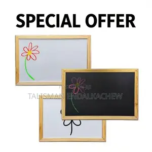 White And Black Boards For Children And Adults