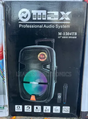 Photo - Max Professional Audio System – Powerful Sound, Professional