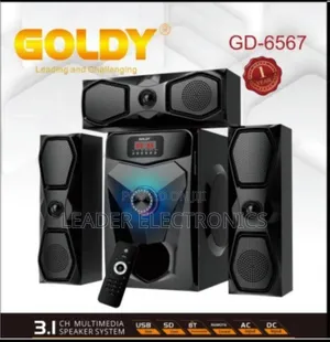 Photo - Goldy 3.1ch Multimedia Speaker – Deep Bass, Clear Sound,