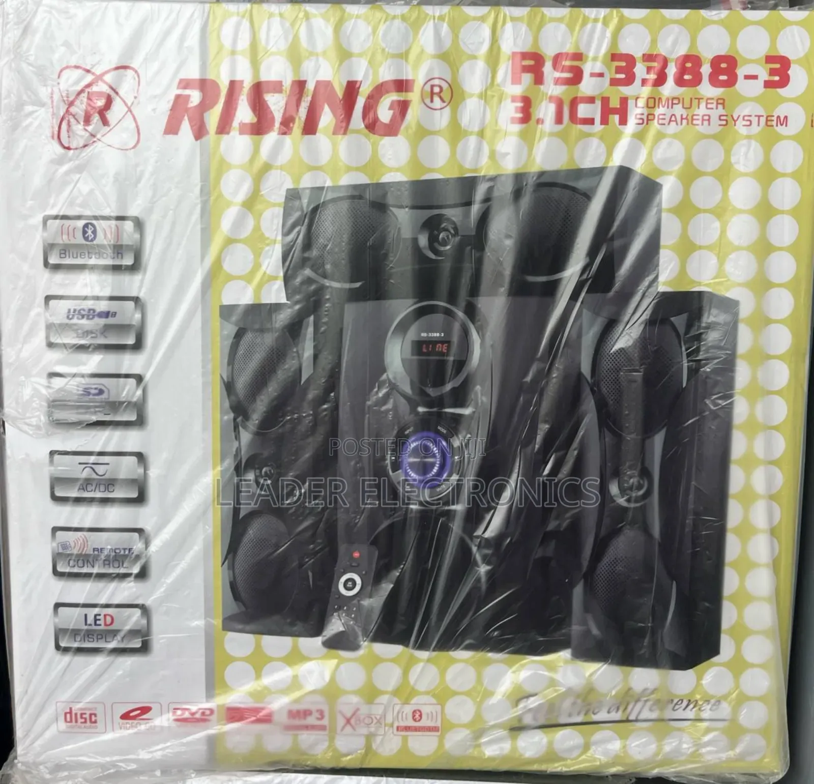 Rizing Multimedia Speaker – Original Sound, Powerful Performance