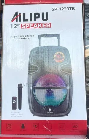 Photo - Alipu 12'' Multi-Function Speaker – Big Sound, Big Bass,