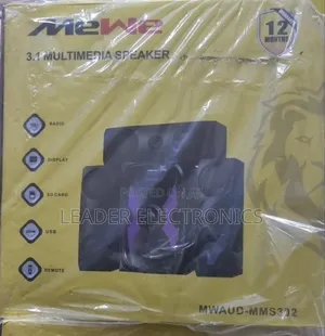 Photo - Mewe 3.1ch Multimedia Speaker – Clear Sound, Smart Entertainment!