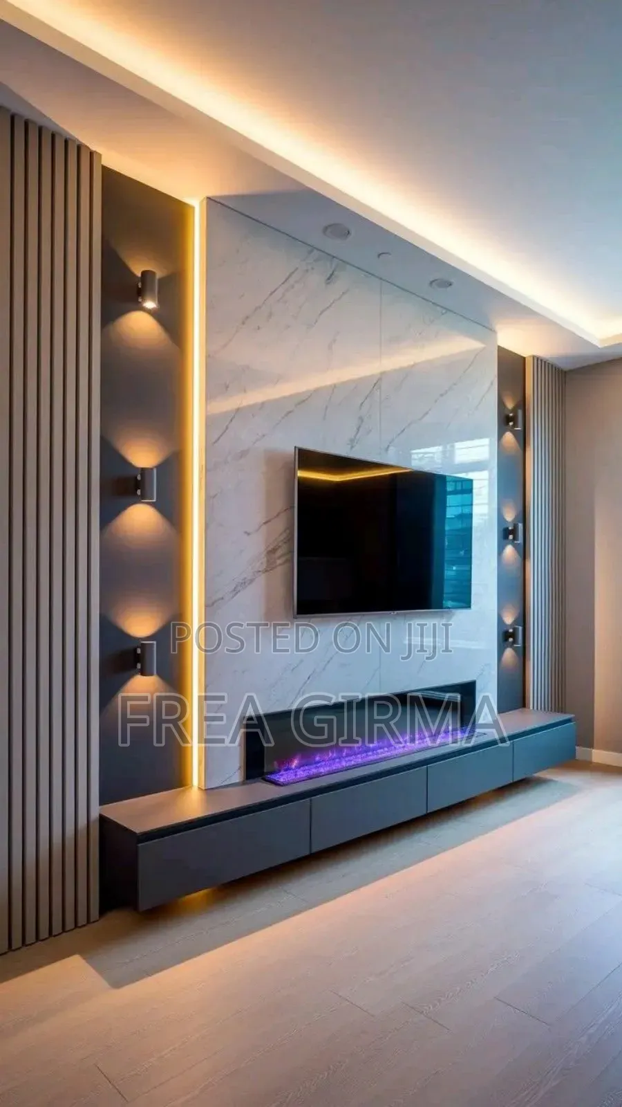 Tv Stand Area ማሰራት የምትፋልጉ