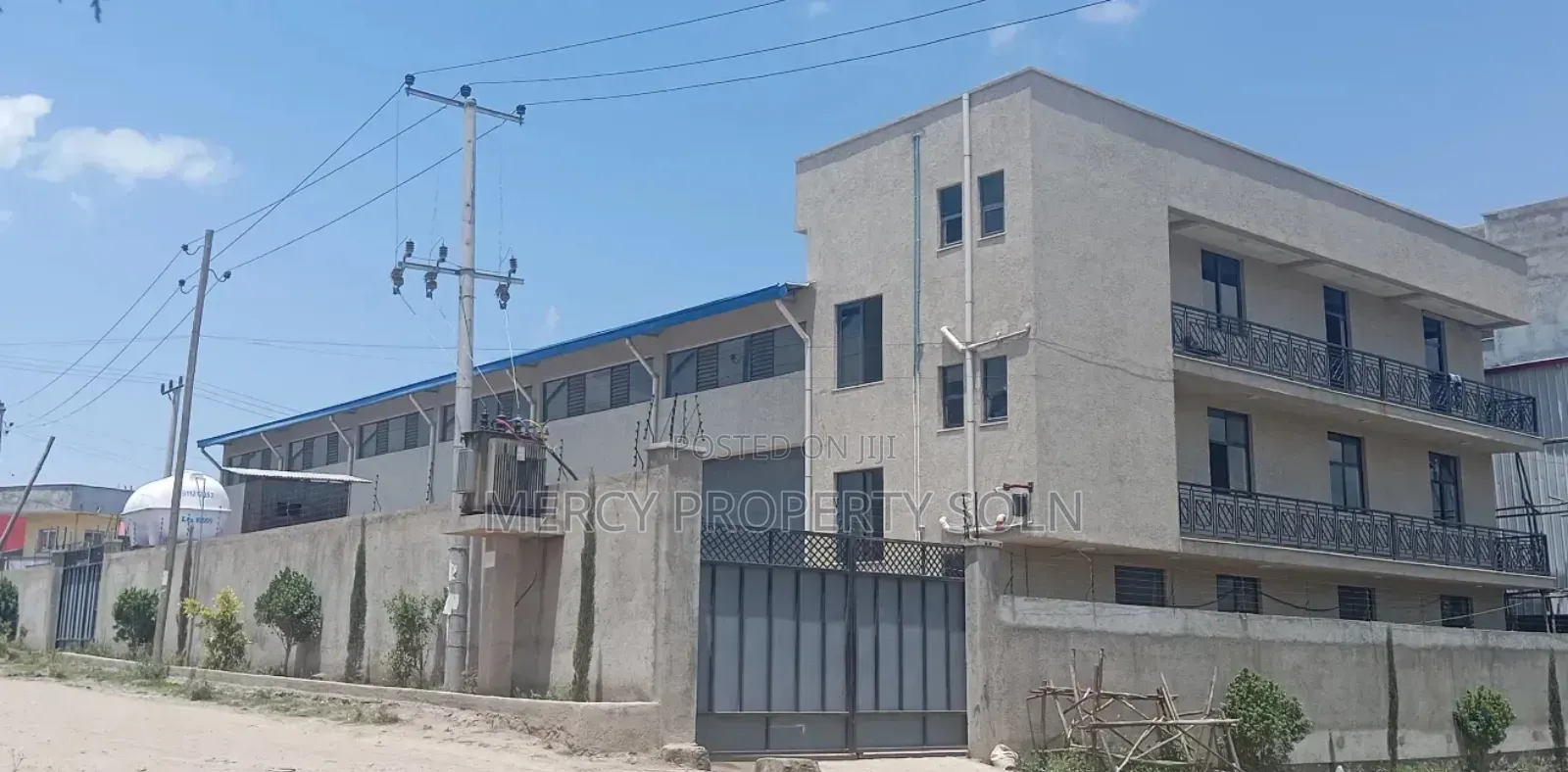 Warehouse for Sale in Kaliti A. A With G+2 Office 315kv Transformer