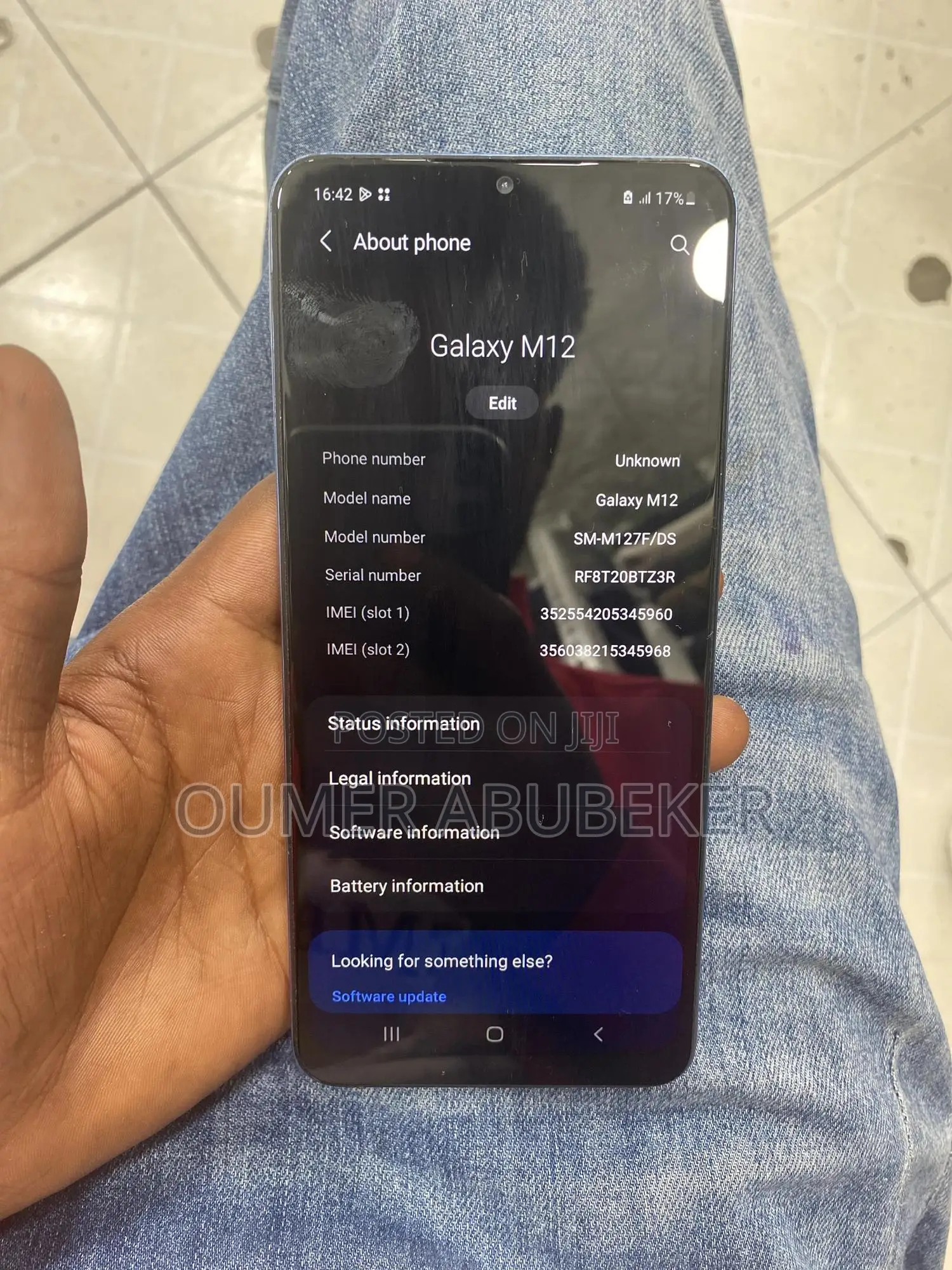 Samsung Galaxy M12 128 GB Blue