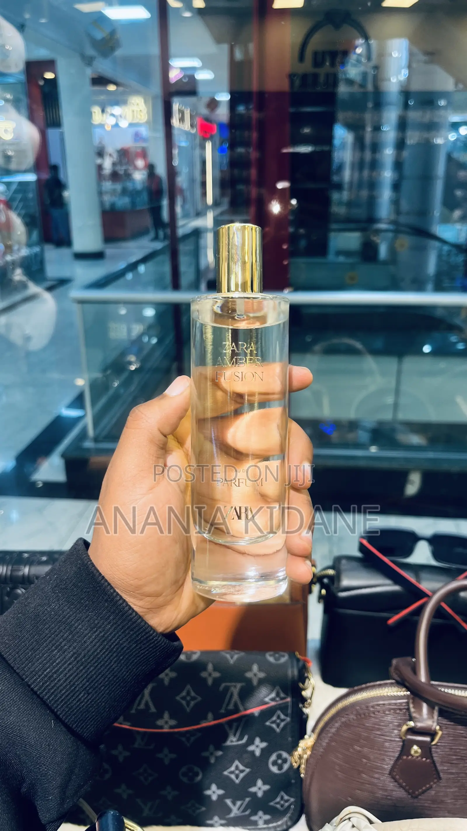 Marshmallow and Amber Zara Perfume