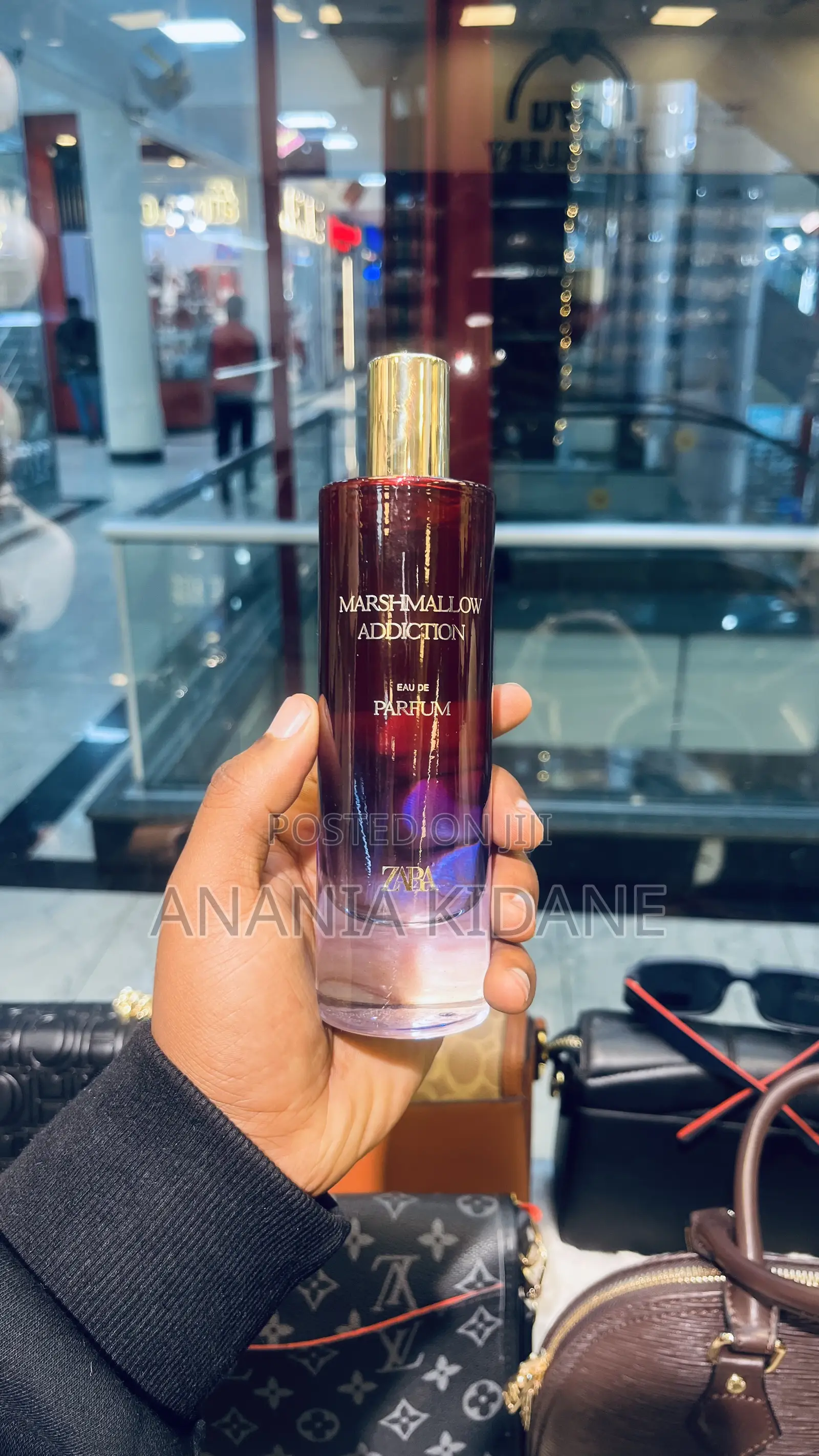 Marshmallow and Amber Zara Perfume