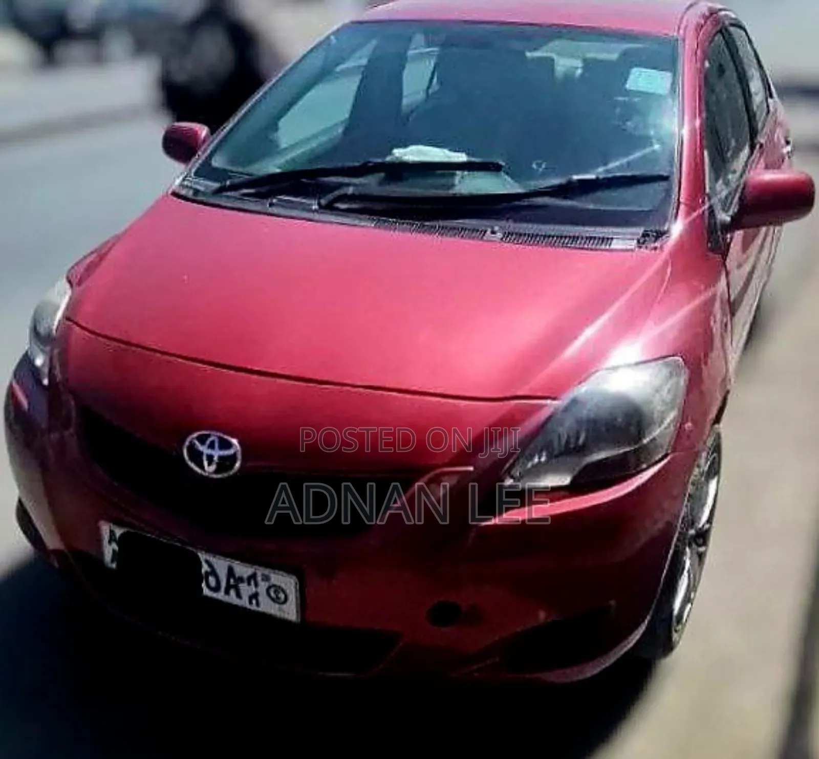 Toyota Yaris 2008 Red
