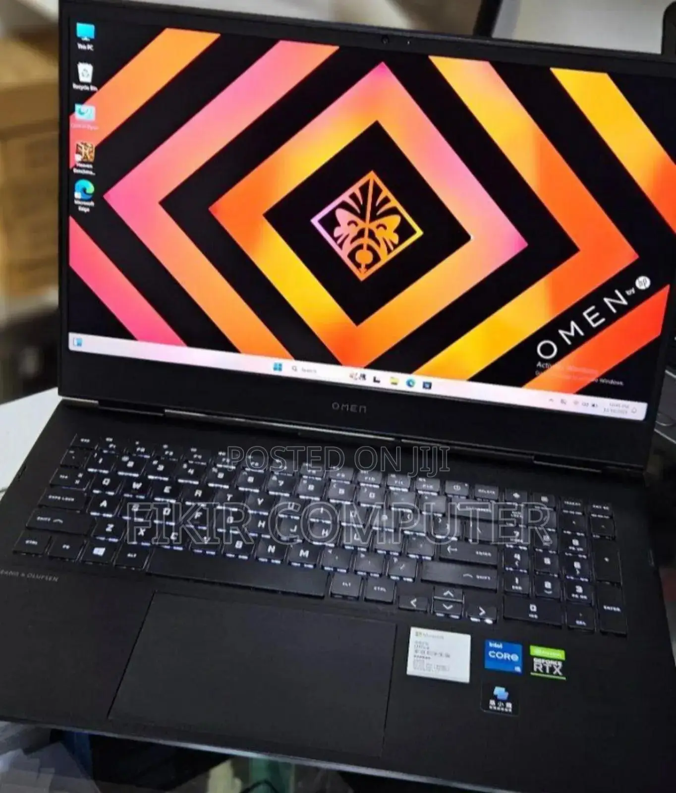 New Laptop HP Omen 16 16GB Intel Core I5 SSD 512GB