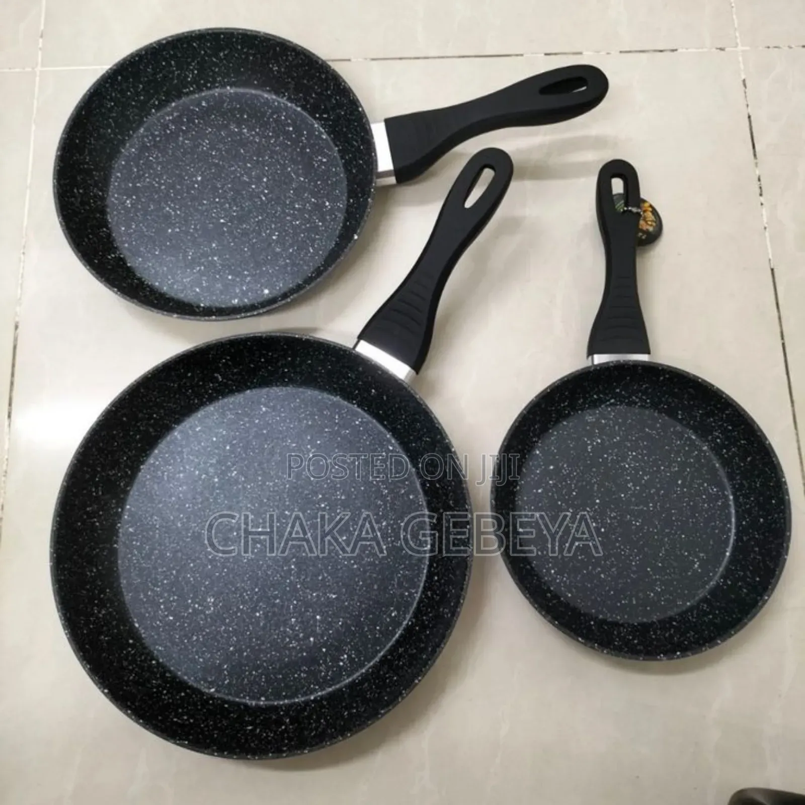 Premium Ceramic Frying Pan - Thick Beautiful -24cm, 26cm, 28cm Sizes