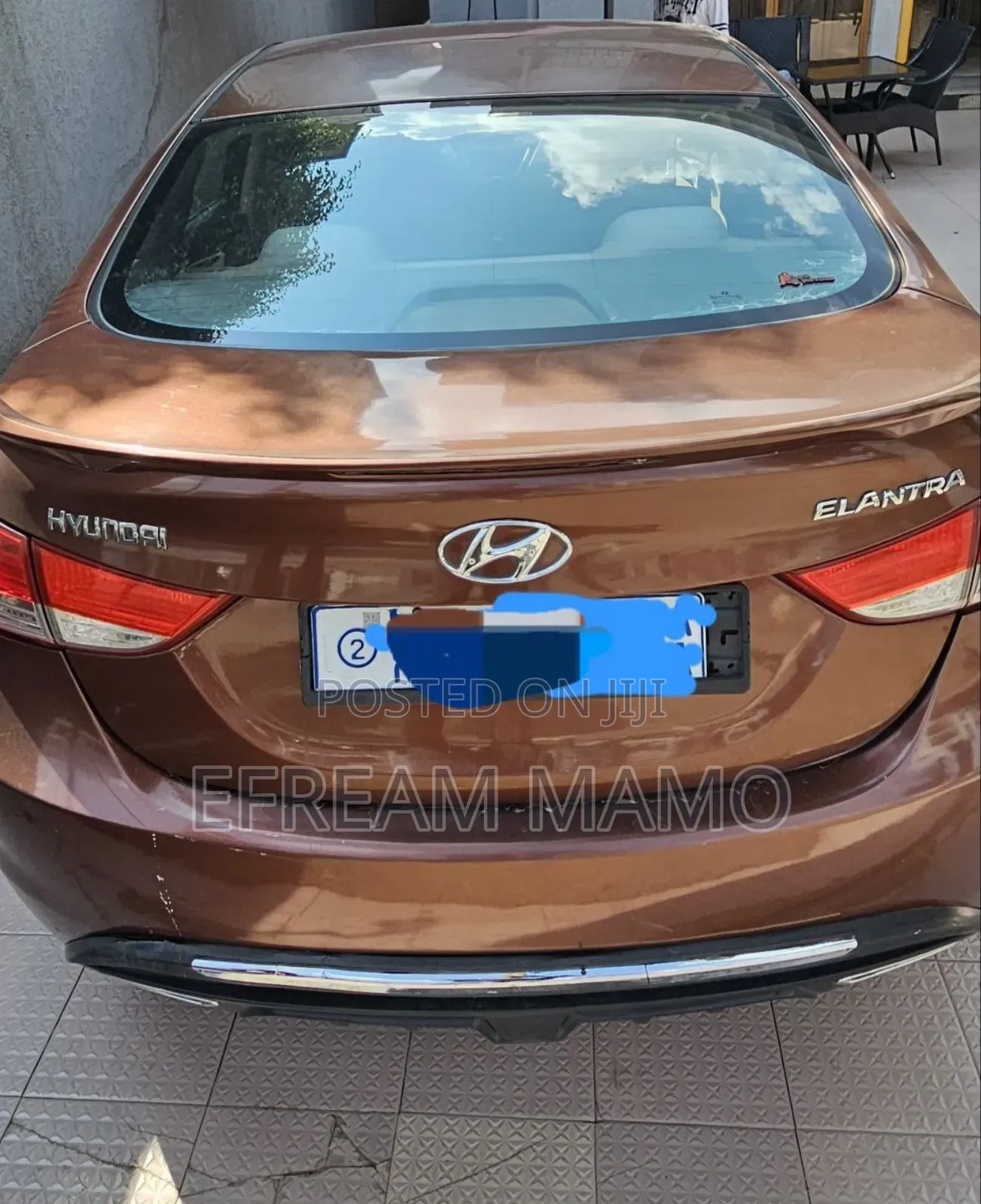 Hyundai Elantra 2013 Brown