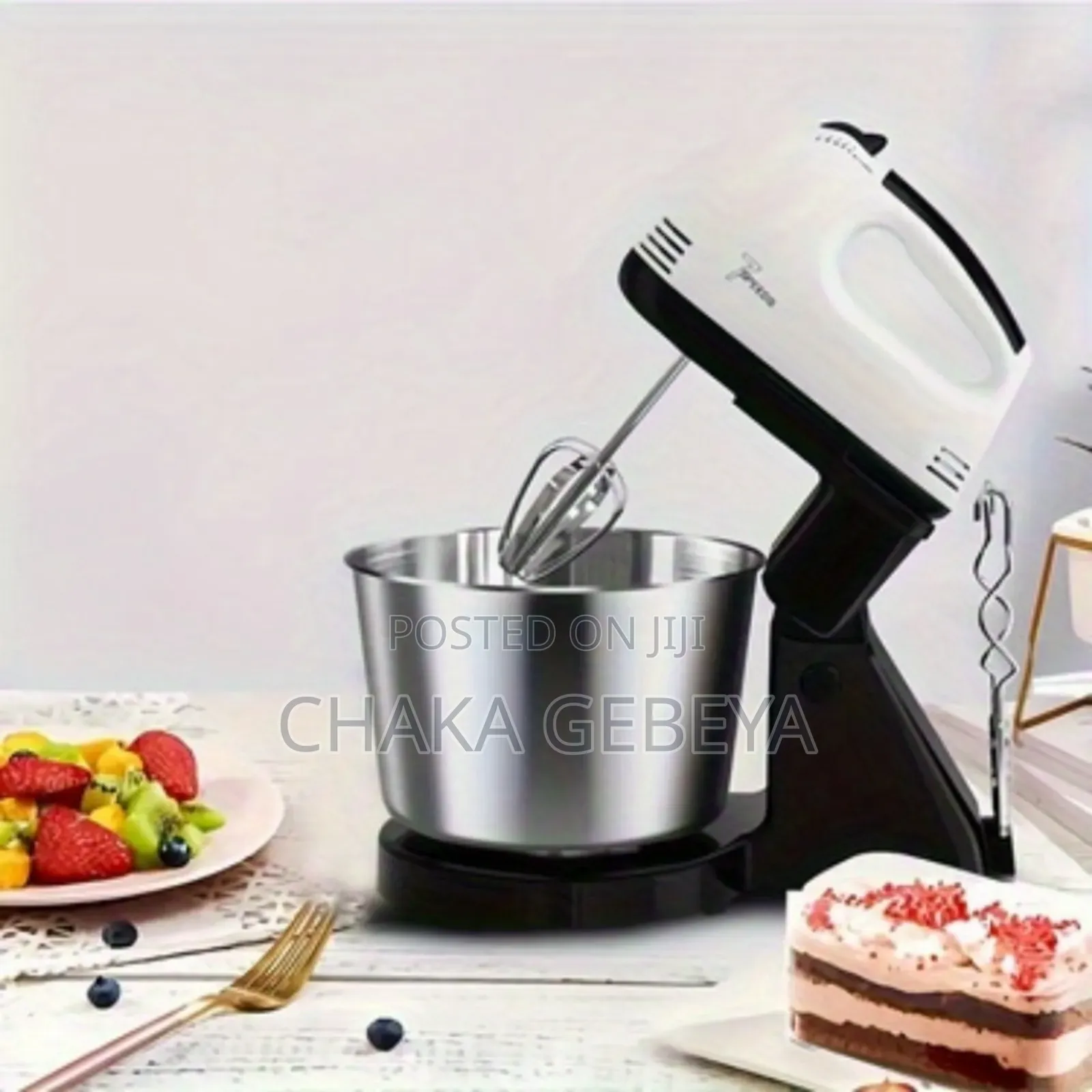 Professional Stand Mixer - Includes Dough Hook Beaters