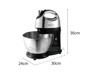 Heavy-Duty Kitchen Mixer - 4 Liter Capacity - Turbo Function Included