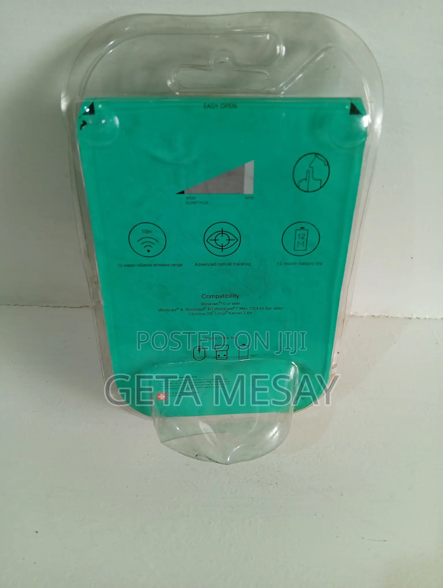 Logitech M330 Silent Plus Wireless Mouse Compatible With Pc/Mac/Laptop