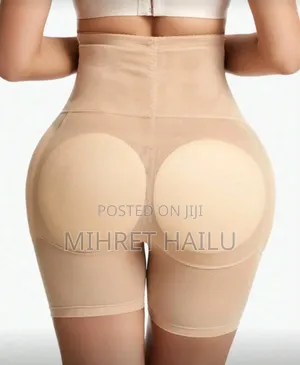 Women's High Waist Body Shaper Shorts - Padded Butt Lifter, Tummy Con