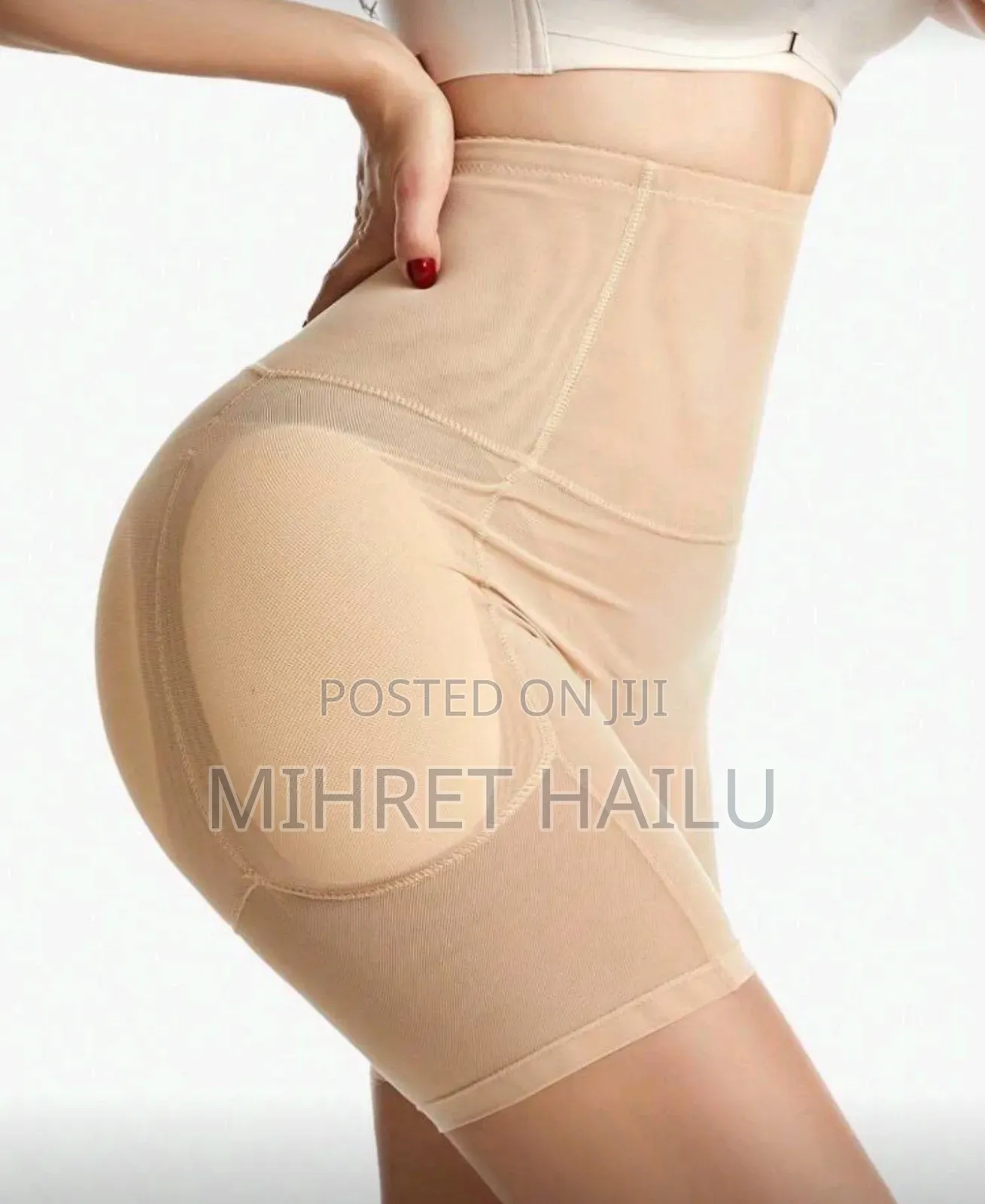 Women's High Waist Body Shaper Shorts - Padded Butt Lifter, Tummy Con